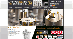 Desktop Screenshot of kggrinding.com